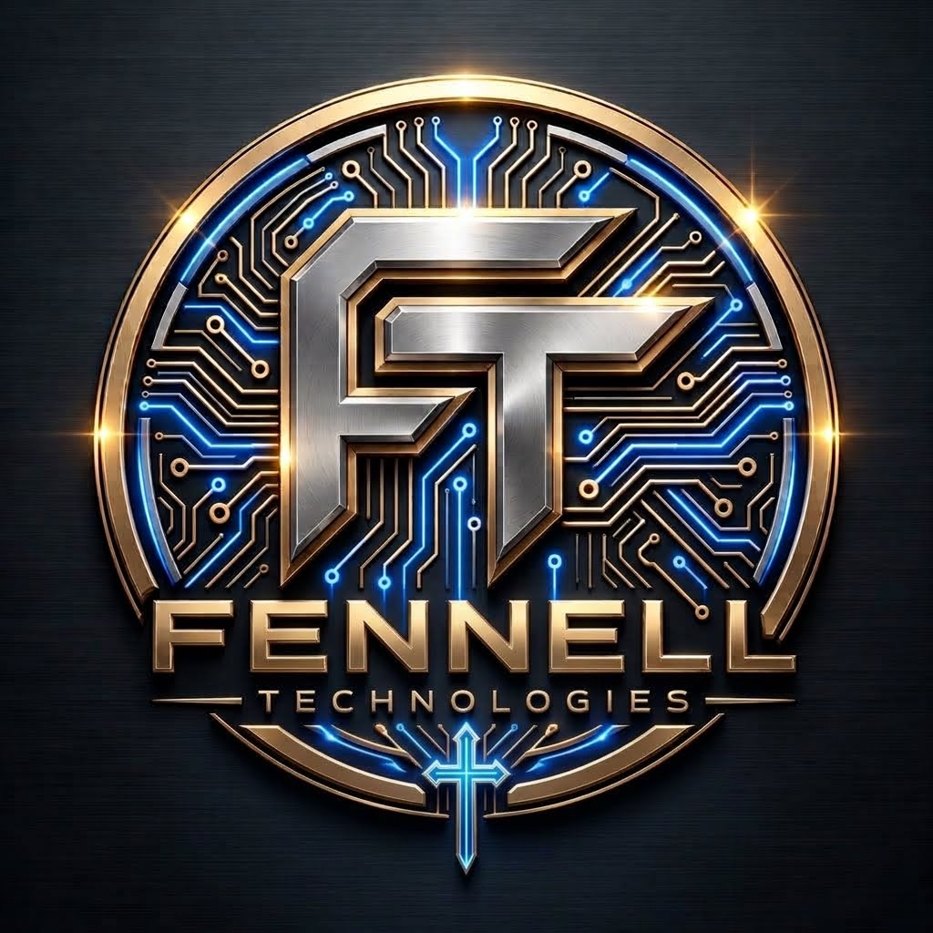 Detailed FT emblem with electric-blue cross
